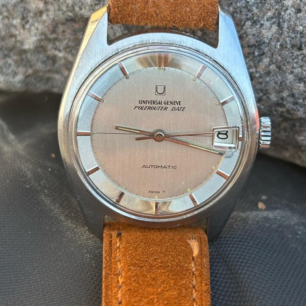 Universal Genve Polerouter Date Automatic Watch - image 3